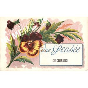 une pens&eacute;e de Chirens