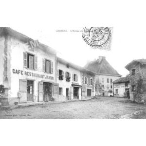 Chirens l'entr&eacute;e du village