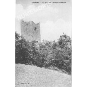 Chirens la tour de Clermont-Tonnerre