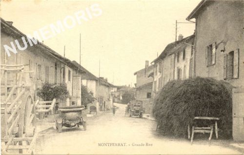 Montferrat grande rue