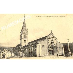 St-Geoire-en-Valdaine (Is&egrave;re) l'&eacute;glise