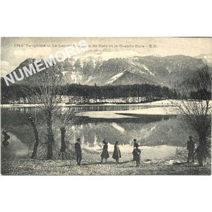 1344  Dauphin&eacute; le lac de Saint-Julien-de Ratz et la Grande-Sure ER