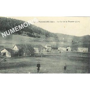 2592 - Pommiers (Is&egrave;re) Le Col de la Placette (595m) 
