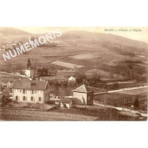 Bilieu l'&eacute;cole et l'&eacute;glise