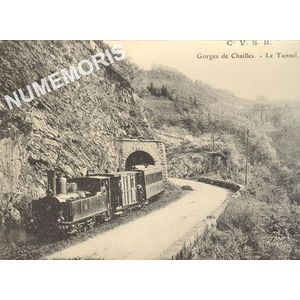 Cie VSB Gorges de Chailles le tunnel
