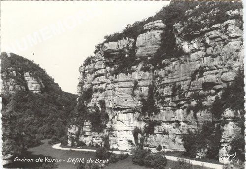Environ de voiron d&eacute;fil&eacute; du Bret