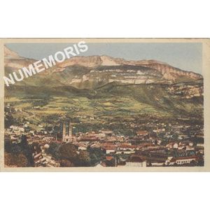 026 Voiron vue g&eacute;n&eacute;rale et les rochers de Lorzier LL 