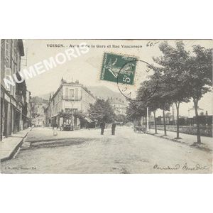 JG 154 Voiron Avenue de la gare et Rue Vaucanson