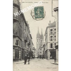 0168 Dauphin&eacute; Voiron rue de la Gare