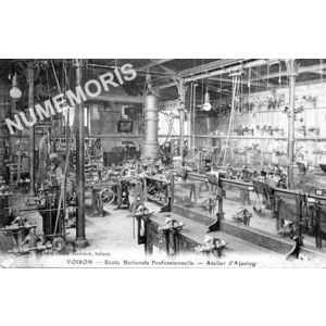 Voiron Ecole Nationale Professionnelle Atelier d'Ajustage