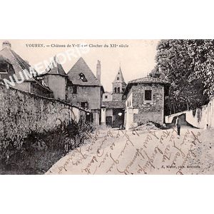 Vourey Ch&acirc;teau de Vallin et clocher du XIIe si&egrave;cle