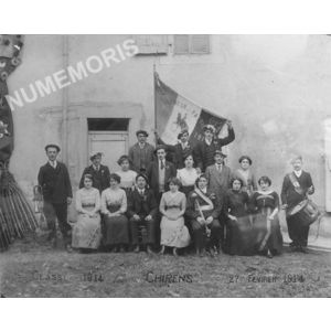 conscrits de Chirens de 1914