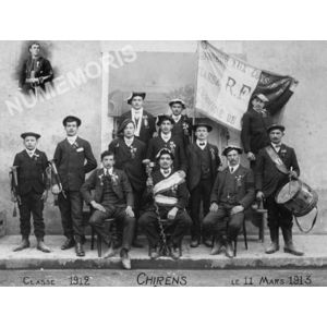 conscrits de Chirens de 1912