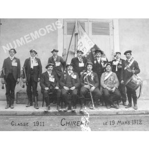 conscrits de Chirens de 1911