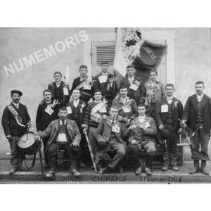 conscrits de Chirens de 1903