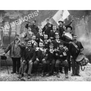 conscrits de Chirens de 1900
