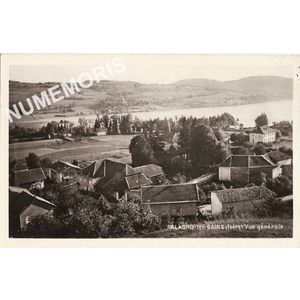 Paladru (Isère) vue générale