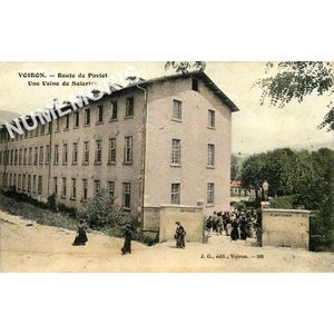 JG 166 Voiron route de Paviot une usine de soieries