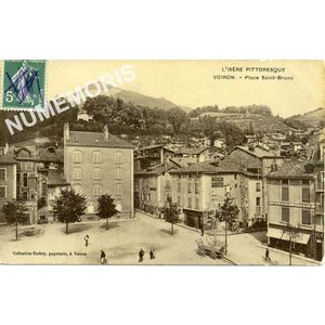 L'Is&egrave;re pittoresque Voiron Place Saint-Bruno