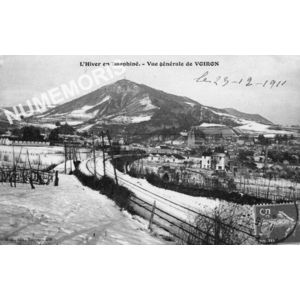 JG 468 L'Hiver en Dauphin&eacute; Vue g&eacute;n&eacute;rale de Voiron