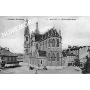 le Dauphin&eacute; Pittoresque 34 Voiron l'Eglise Saint-Bruno 