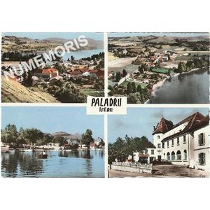 Paladru Isère Le village, le lac, l'hôtel et restaurant