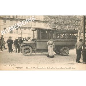 052 Voiron d&eacute;part de l'autobus de Saint Geoire, les Abrets, Saint Andr&eacute; le Gaz