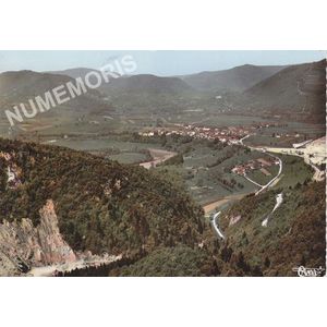 St-Etienne-de Crossey (38. Is&egrave;re) cc 504-42 A vue a&eacute;rienne