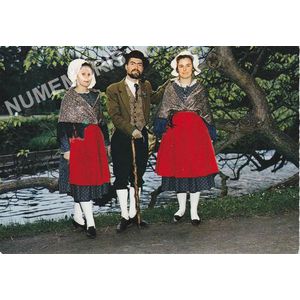 38.000.42 Dauphin&eacute; "groupe folklorique Salmorenc Voiron