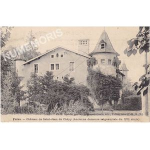 Fures ch&acirc;teau de Saint Jean de Ch&eacute;py (ancienne demeure seigneuriale du XVIe si&egrave;cle)