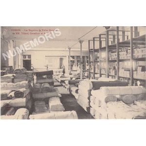 037 Voiron les magasins de toiles blanches de MM Villard, Castelbon et A. Vial