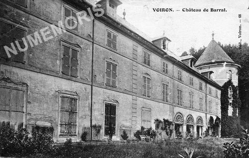 JG 068 Voiron ch&acirc;teau de Barral