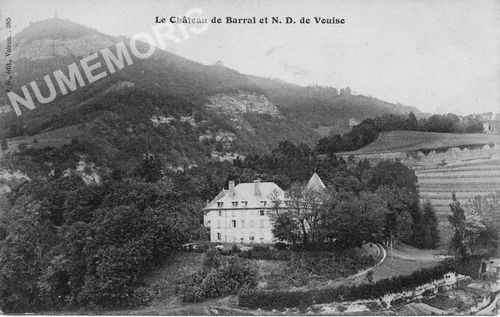 JG 385 le ch&acirc;teau de Barral et ND de Vouise
