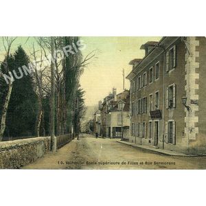 010 Voiron Ecole sup&eacute;rieur de filles et rue Sermorens
