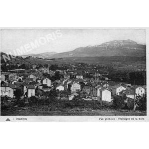 001 Voiron Vue g&eacute;n&eacute;rale Montagne de la Sure