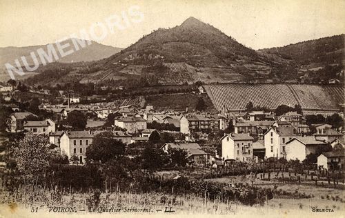 051 Voiron le quartier Sermorens