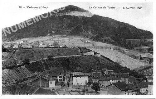 018 Voiron (Is&egrave;re) le coteau de la Vouise