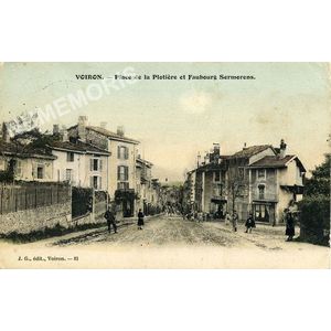 JG 081 Voiron Place de la Ploti&egrave;re et Faubourg Sermorens