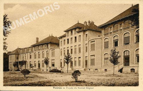 Voiron fa&ccedil;ade du nouvel h&ocirc;pital