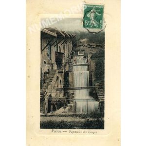 Voiron papeteries des Gorges