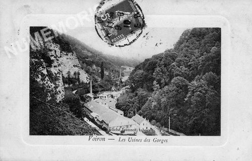 Voiron les usines des gorges