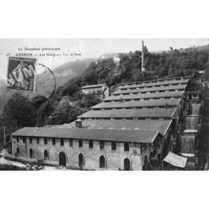 le Dauphin&eacute; pittoresque 25 Voiron les gorges les usines