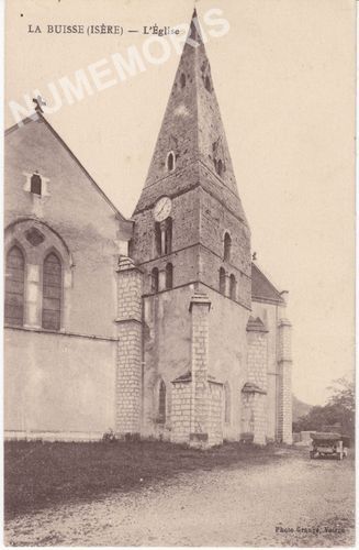 la Buisse (Is&egrave;re) l'&eacute;glise