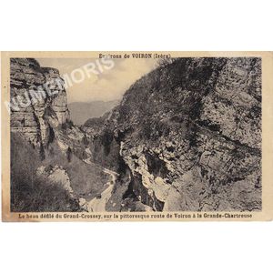 Le beau d&eacute;fil&eacute; du grand-Crossey, sur la pittoresque route de Voiron &agrave; la Grande-Chartreuse