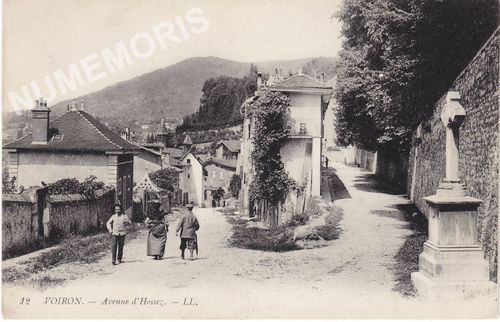 012 Voiron (Is&egrave;re) avenue d'Hossez LL