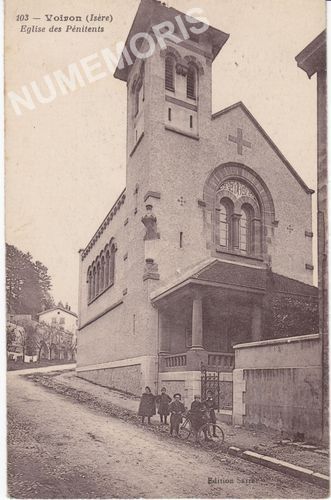 103 Voiron  (Is&egrave;re) &eacute;glise des P&eacute;nitents