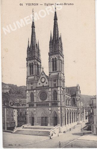 GD 061 Voiron Eglise Saint Bruno