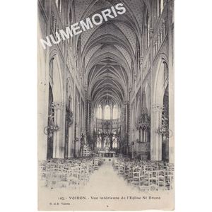 GD 147 Voiron vue int&eacute;rieure de l'&eacute;glise St Bruno