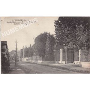001 Voiron  (Isère) Ecole Nationale Professionnelle Entrée principale