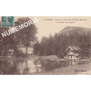 006 Voiron jardin de ville (don de Mme Beccard) le chalet des cygnes